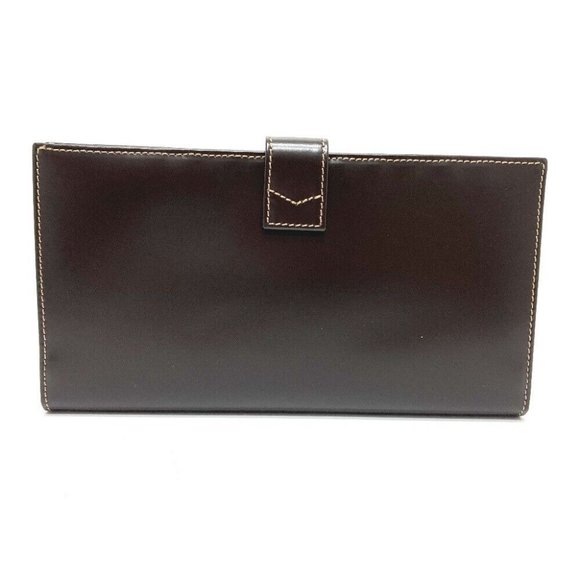 UNUSED PATEK PHILIPPE logo Novelty Two fold Travel case Brown - Picture 3 of 12